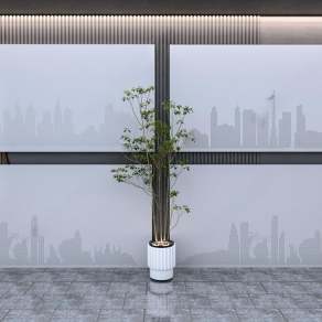 现代冲孔板3D模型下载